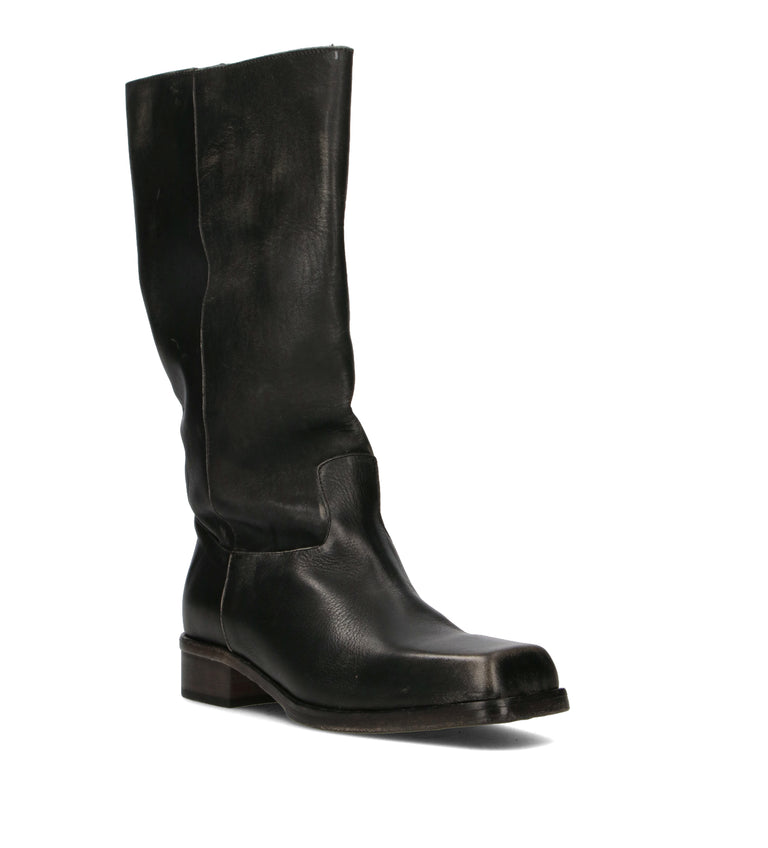 PHIL MELVIS Stivale donna marrone in pelle