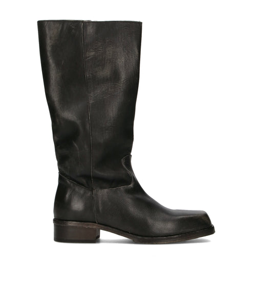 PHIL MELVIS Stivale donna marrone in pelle