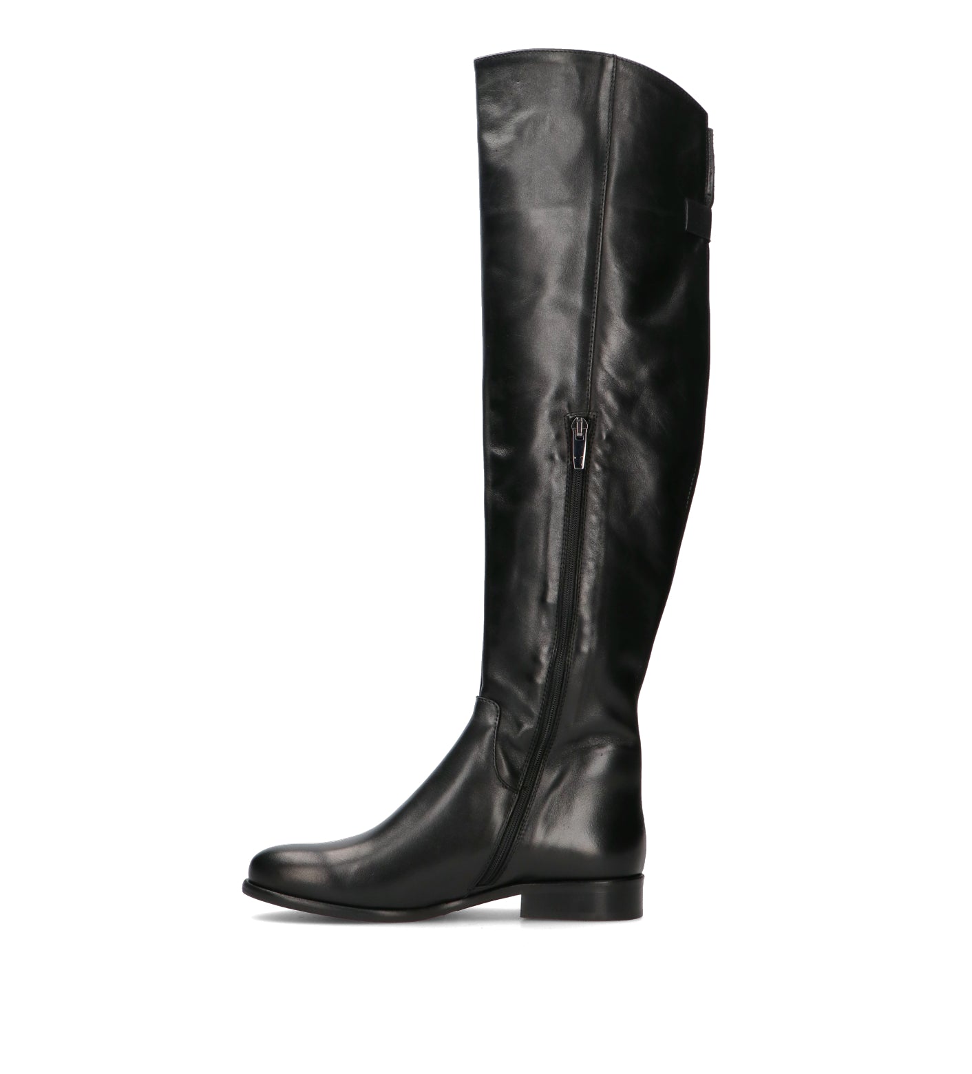 PHIL MELVIS Stivale donna nero in pelle