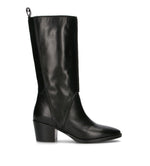PHIL MELVIS Stivale donna nero in pelle