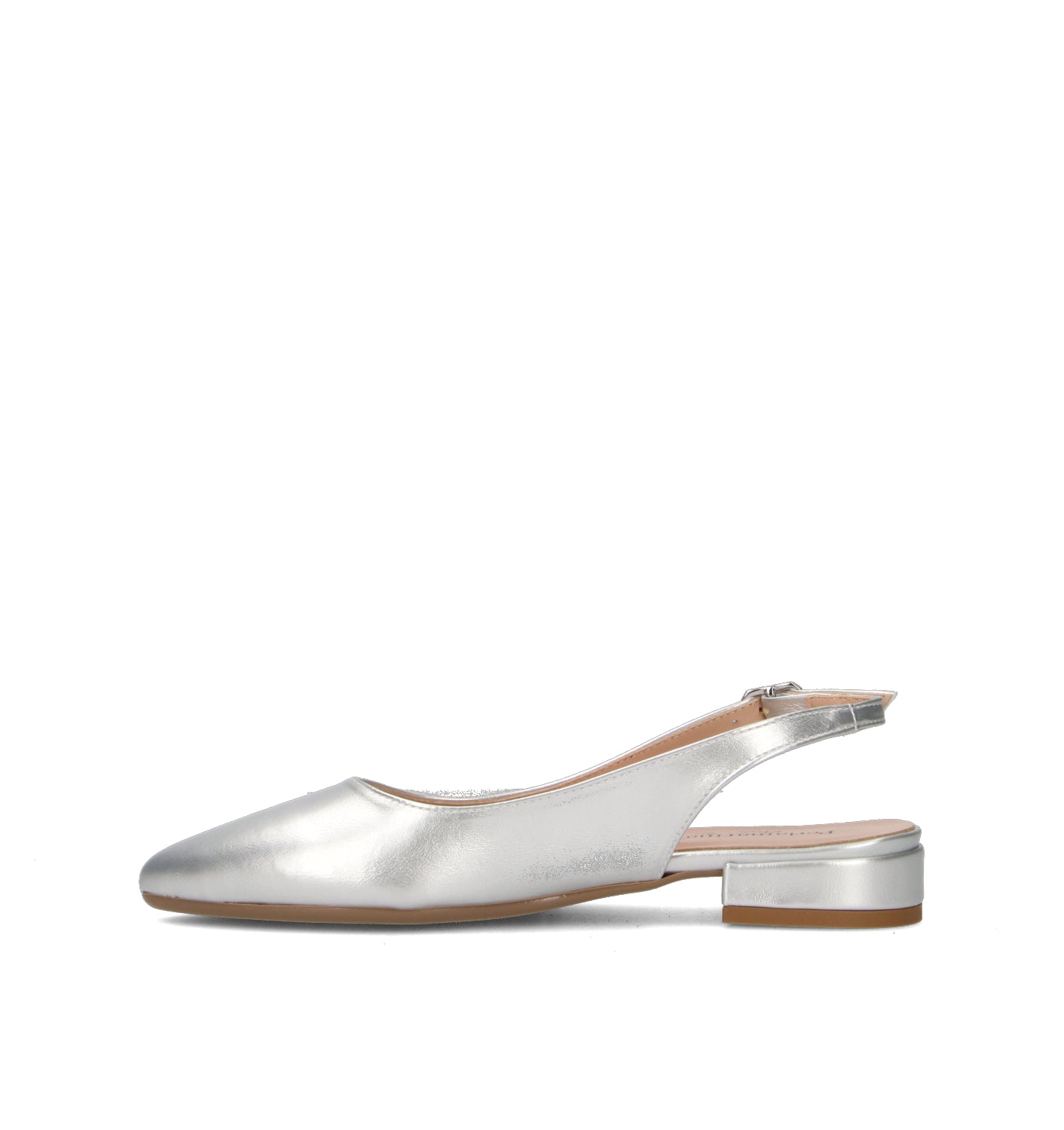 PERLAMARINA Slingback donna argento