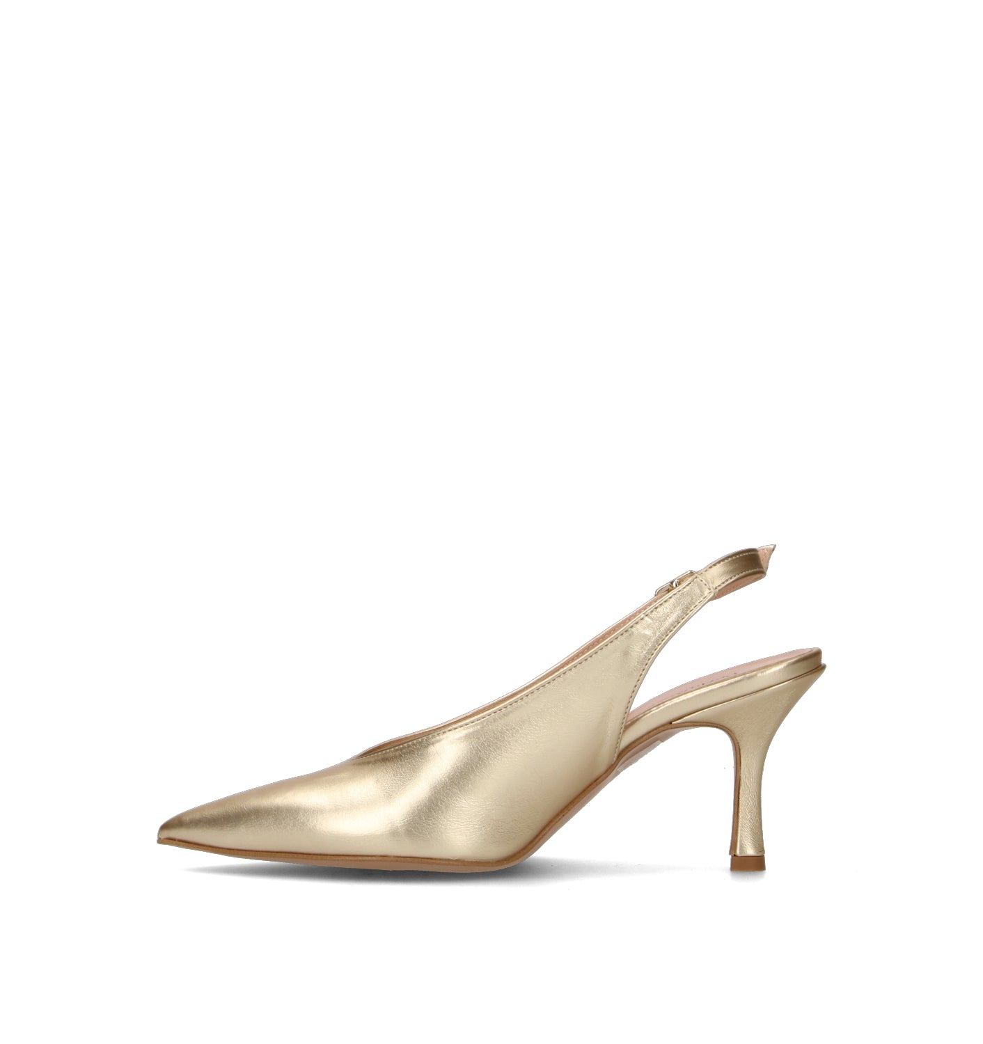 PERLAMARINA Slingback donna platino