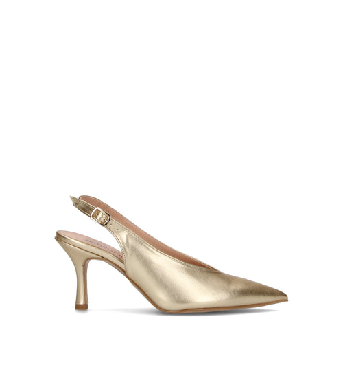 PERLAMARINA Slingback donna platino