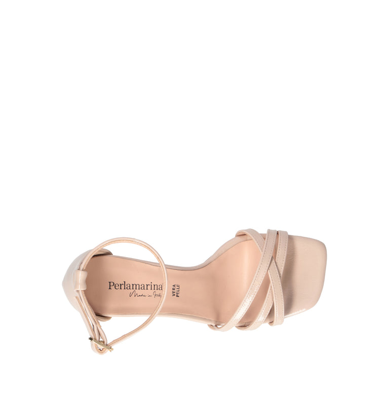 PERLAMARINA Sandalo donna nude