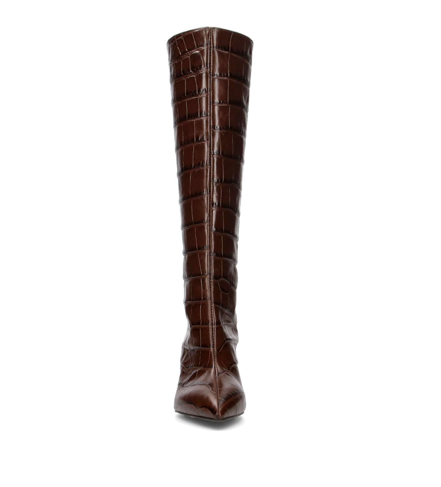 PHIL MELVIS Stivale donna marrone in pelle