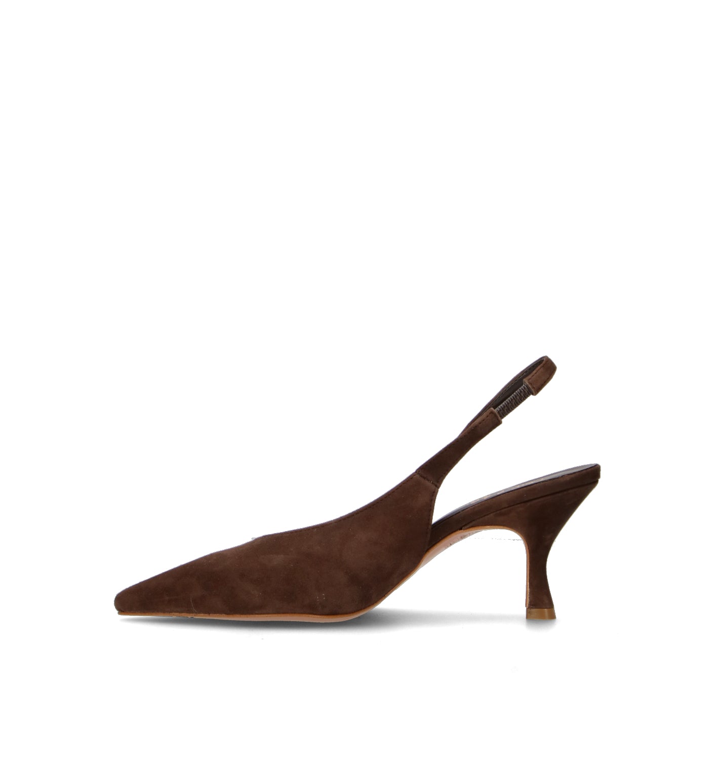 PHIL MELVIS Slingback donna testa di moro in suede