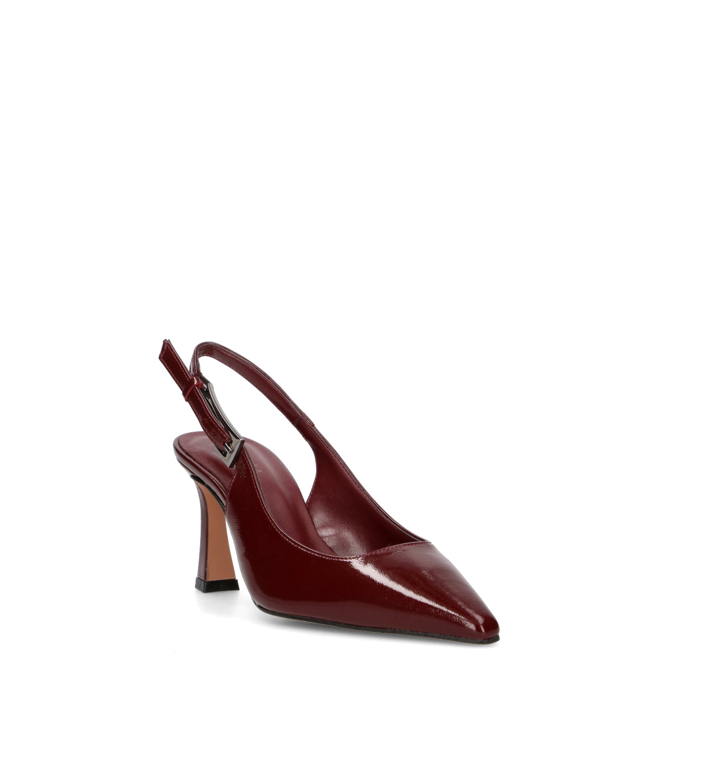 PHIL MELVIS Slingback donna bordeaux in pelle