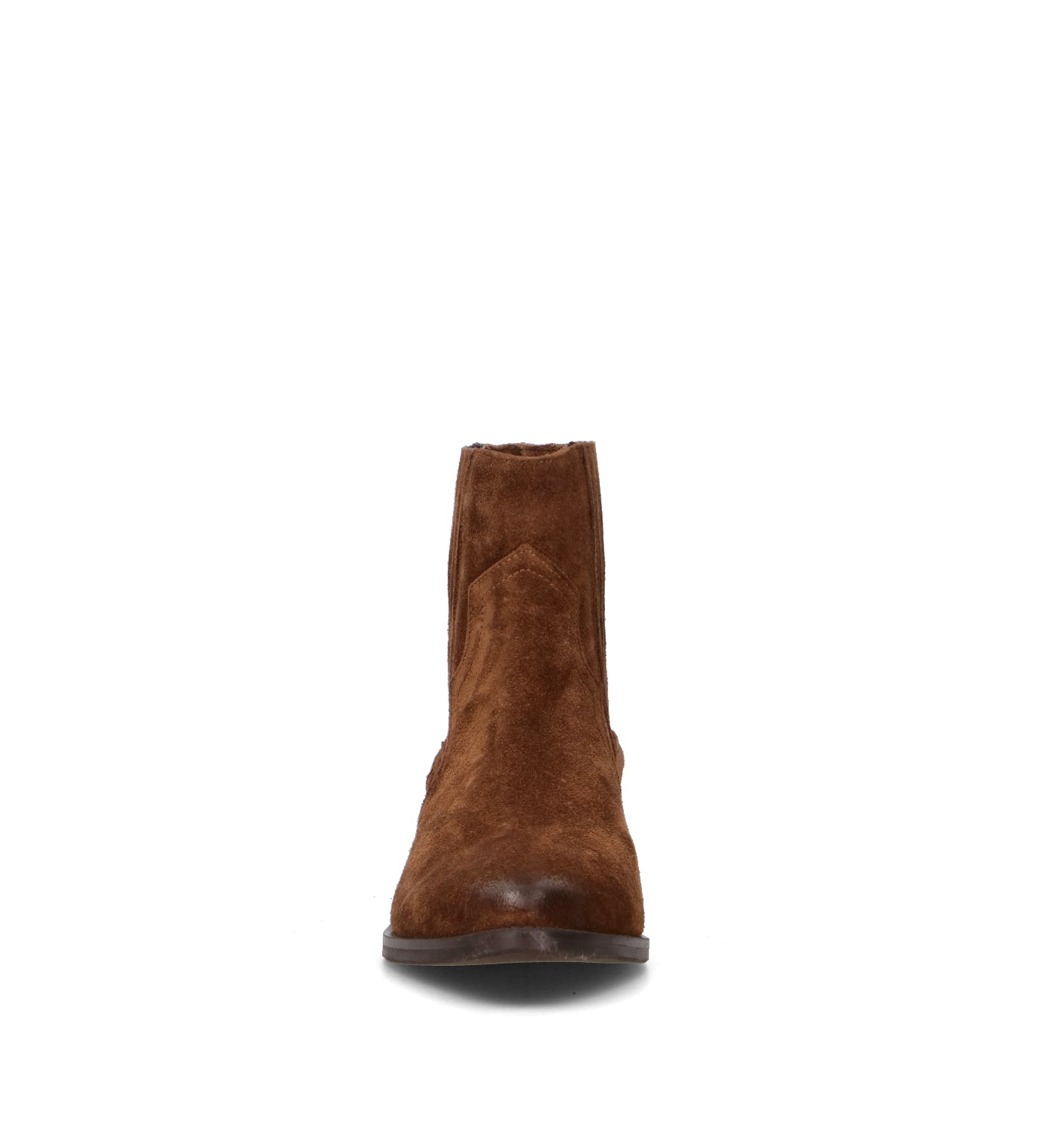 PHIL MELVIS Tronchetto donna marrone in suede
