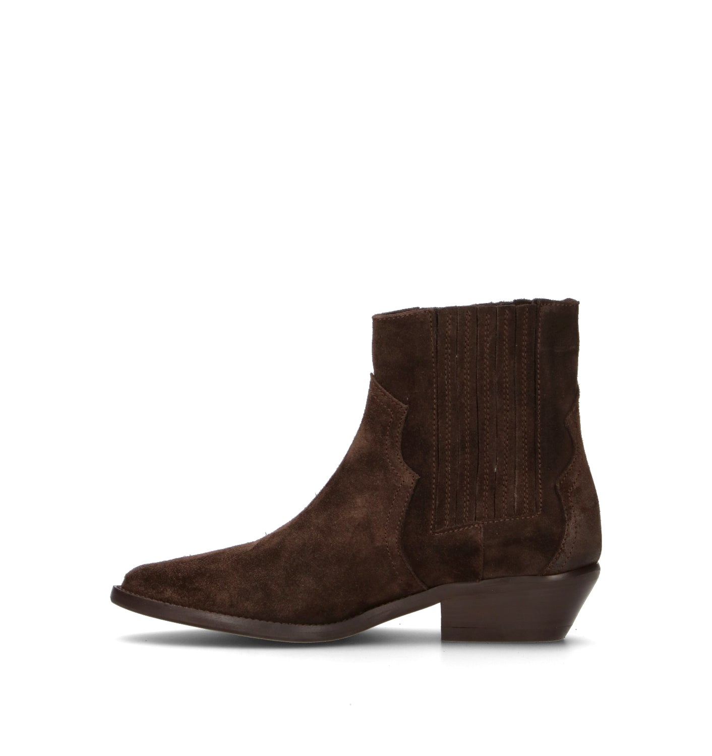PHIL MELVIS Tronchetto donna marrone in suede