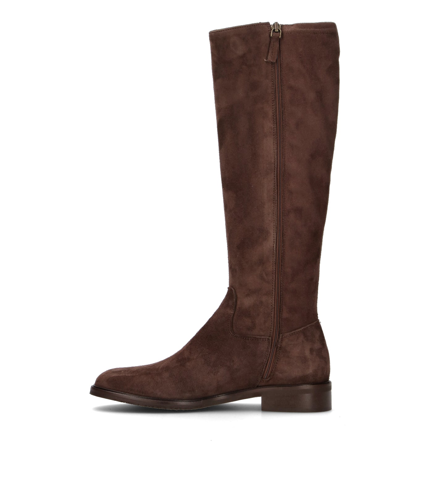 PHIL MELVIS Stivale donna testa di moro in suede