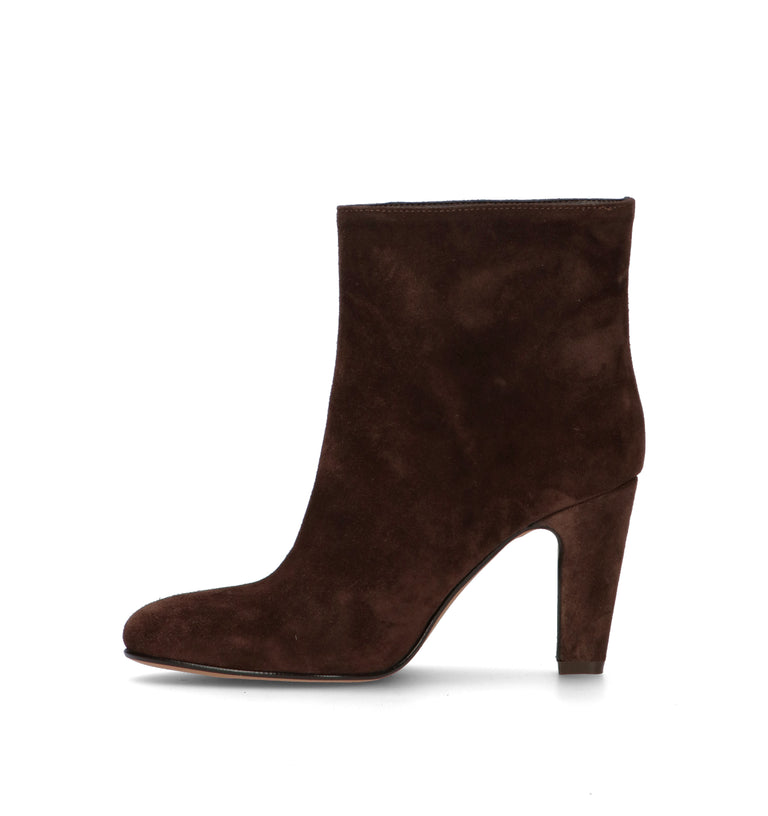 PHIL MELVIS Tronchetto donna marrone in suede
