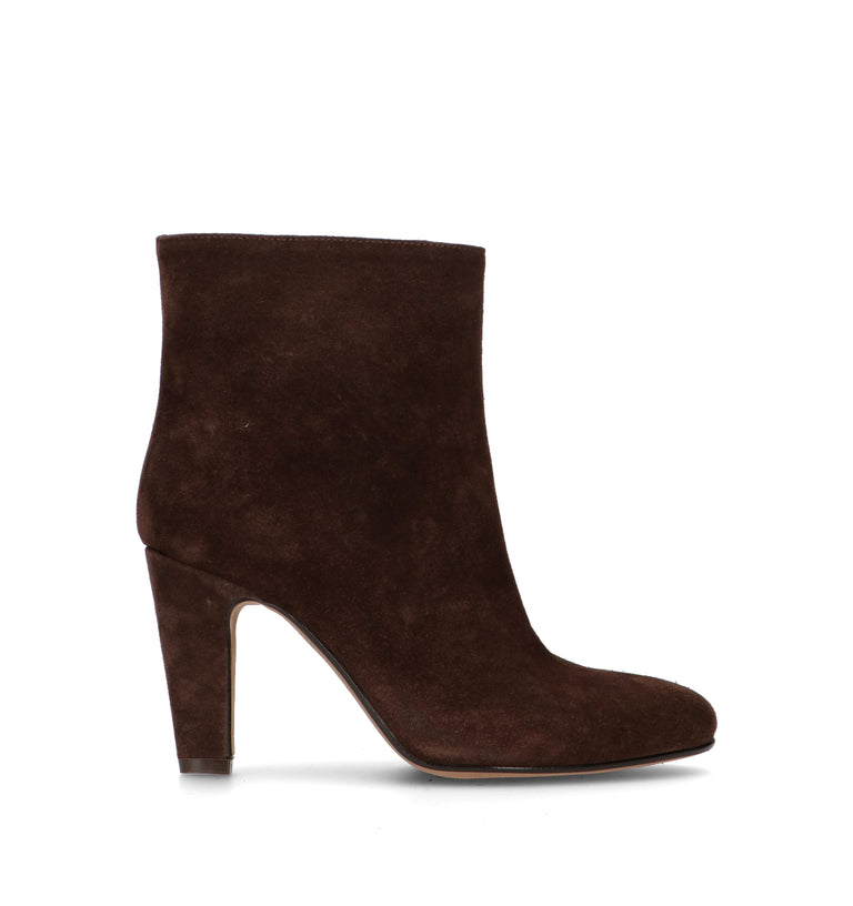 PHIL MELVIS Tronchetto donna marrone in suede