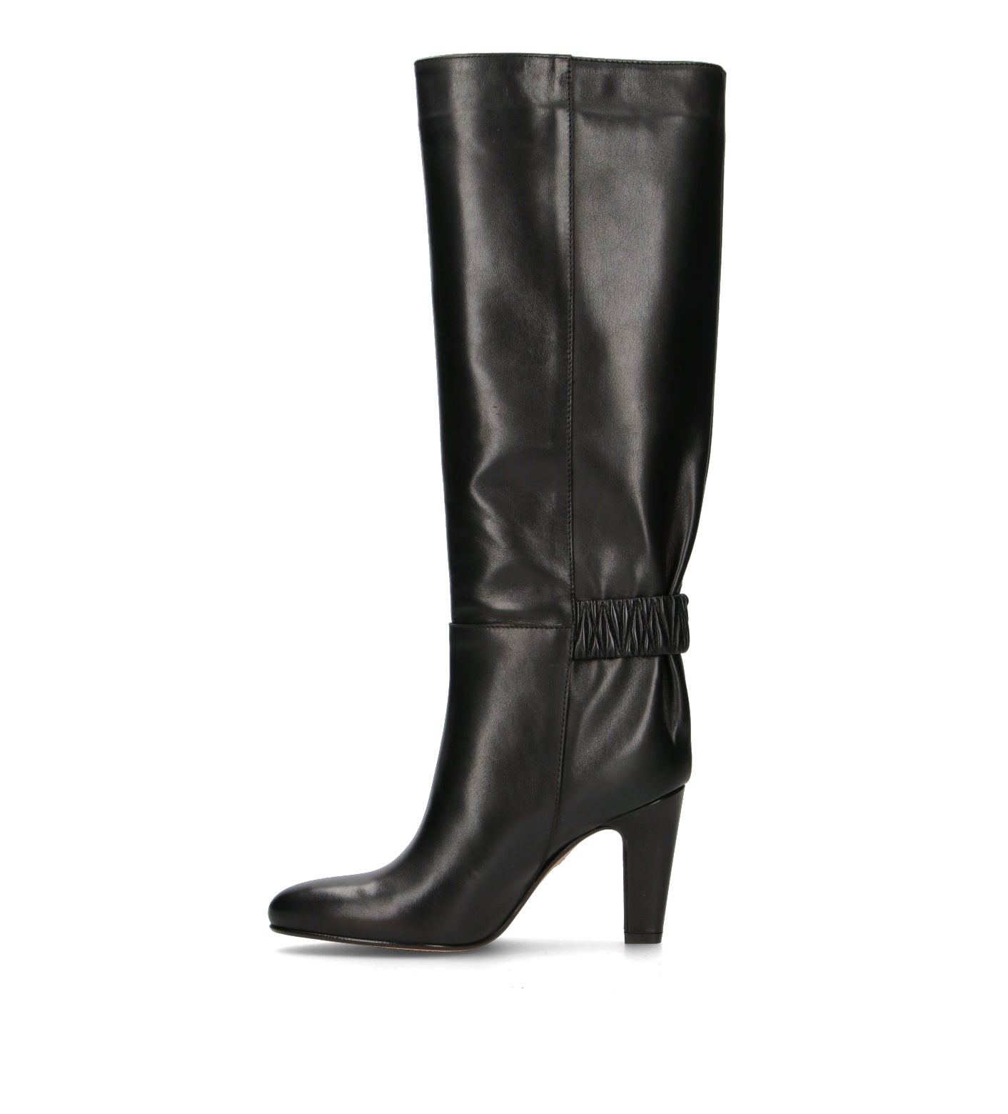 PHIL MELVIS Stivale donna nero in pelle