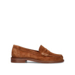 PHIL MELVIS Mocassino donna marrone in suede