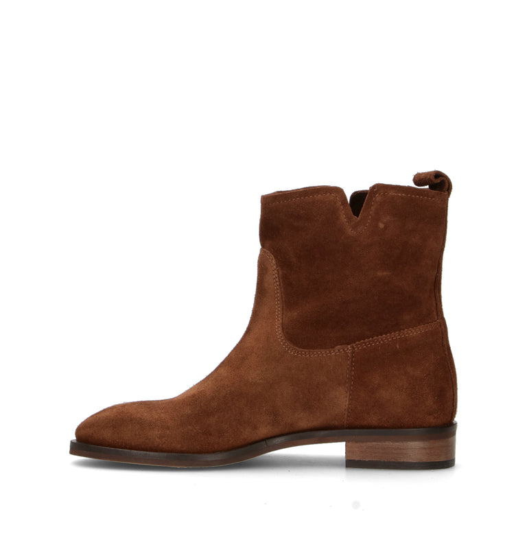 PHIL MELVIS Tronchetto donna marrone in suede
