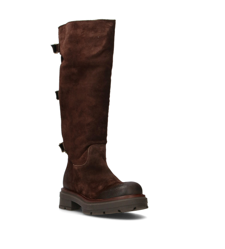 PHIL MELVIS Stivale donna testa di moro