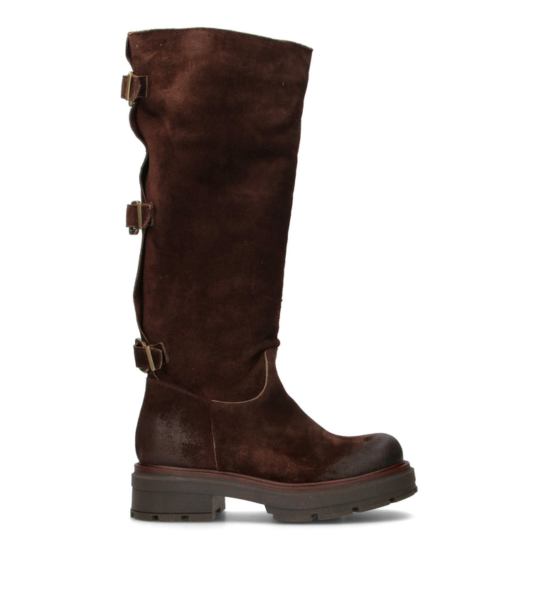 PHIL MELVIS Stivale donna testa di moro