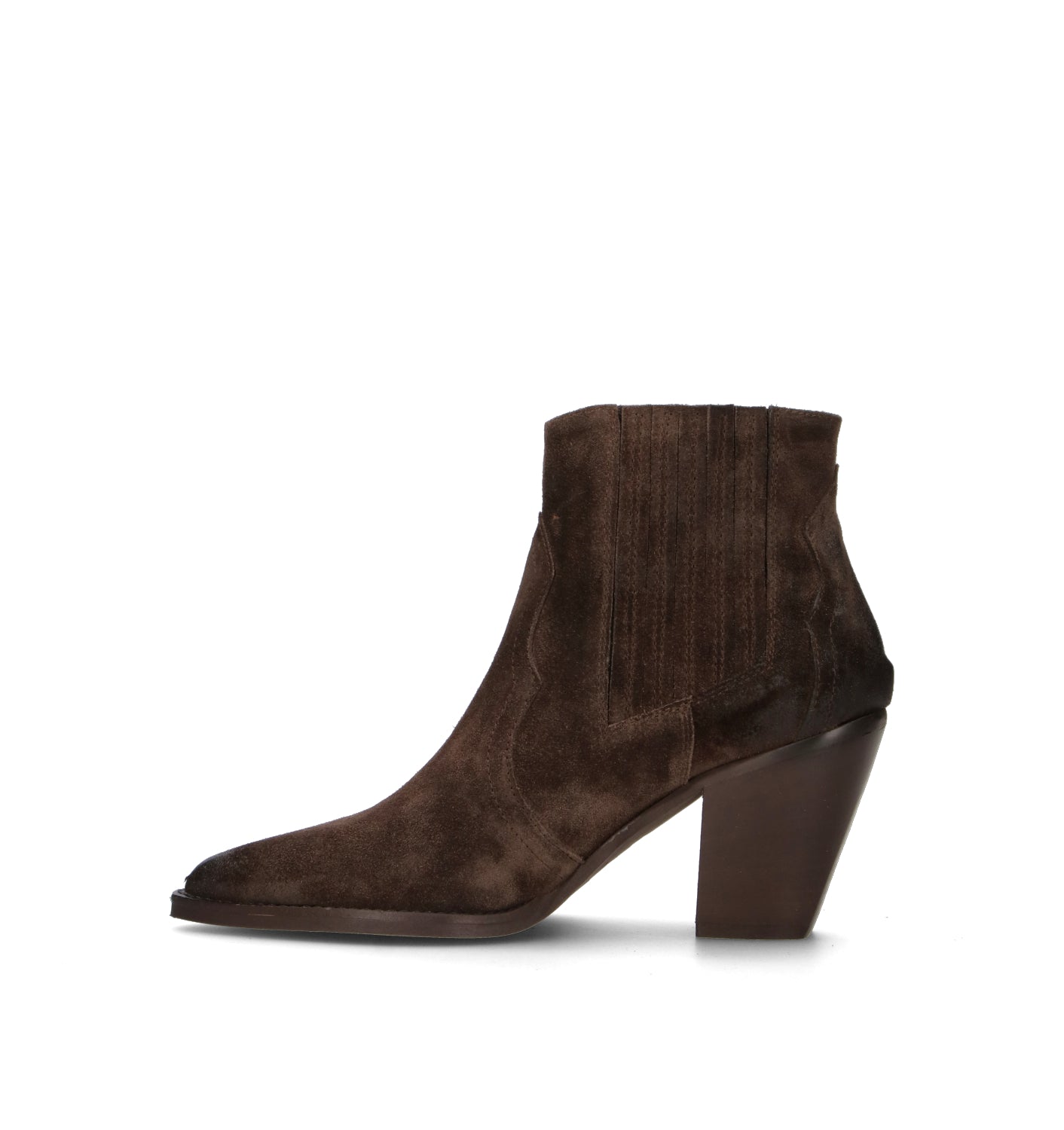 PHIL MELVIS Tronchetto donna marrone in suede
