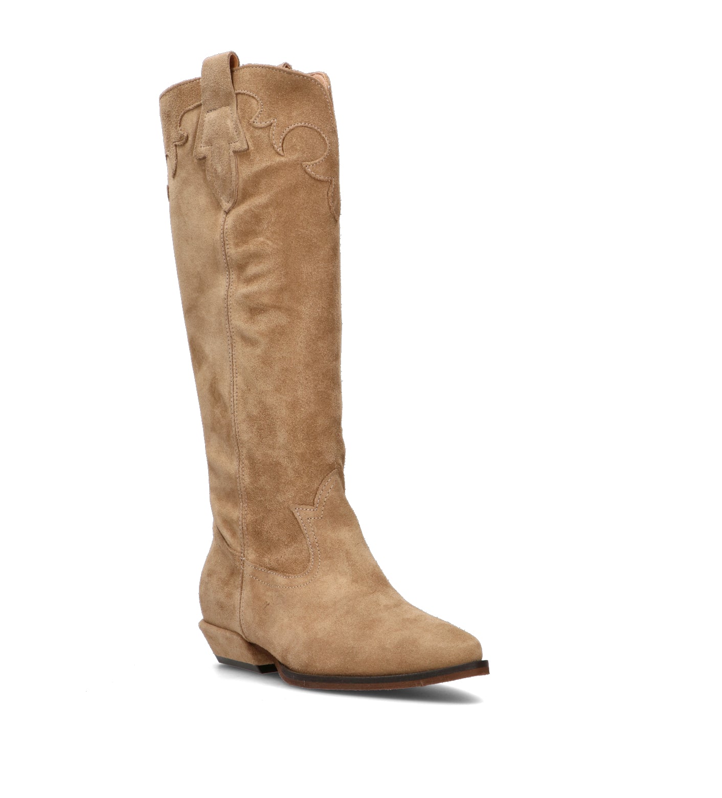 PHIL MELVIS Stivale donna cammello in suede
