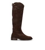 PHIL MELVIS Stivale donna testa di moro in suede