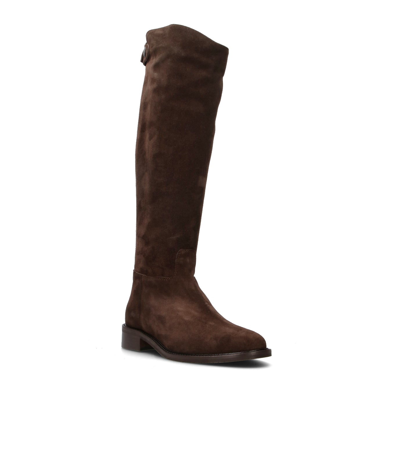 PHIL MELVIS Stivale donna testa di moro in suede