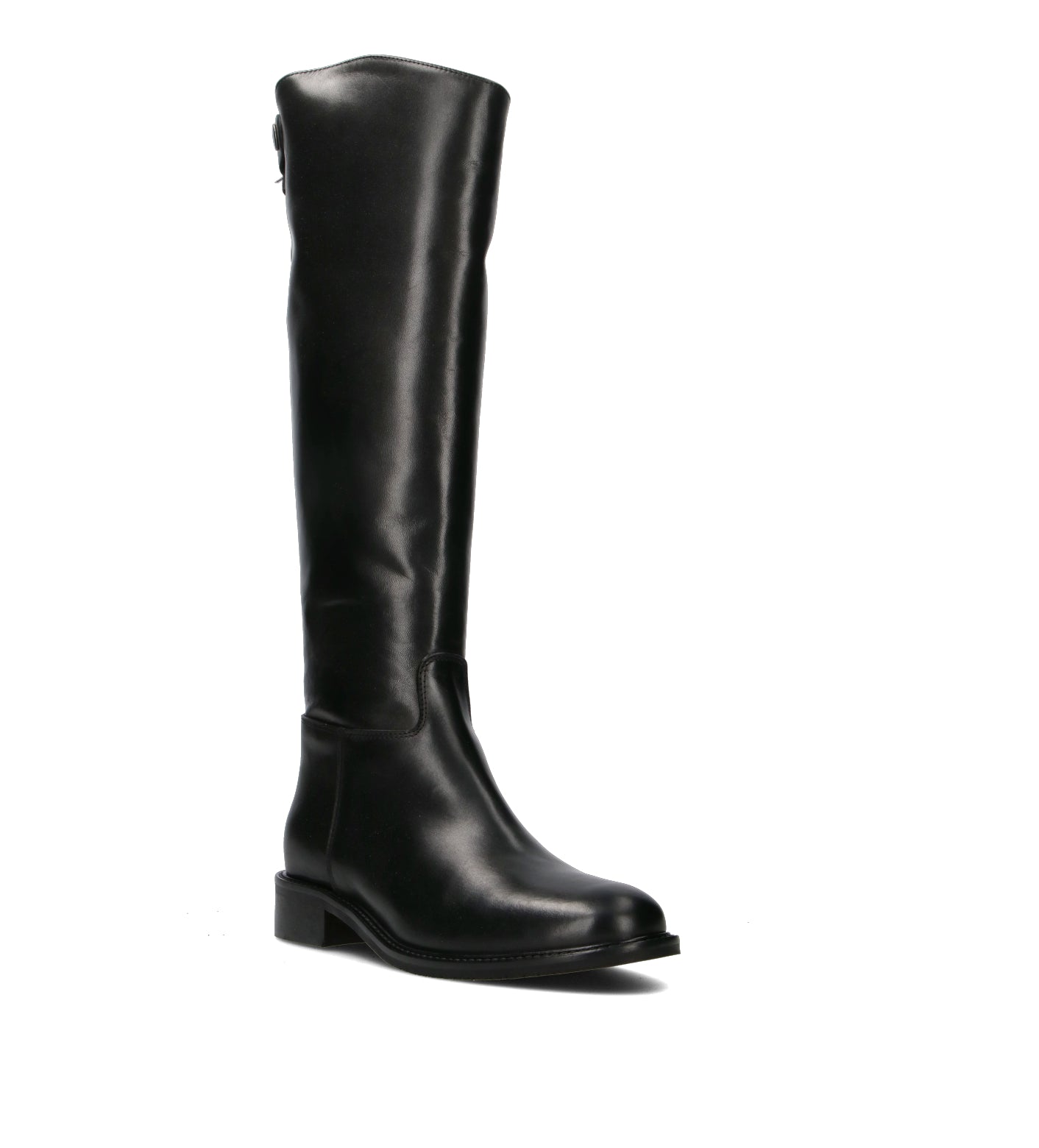 PHIL MELVIS Stivale donna nero in pelle