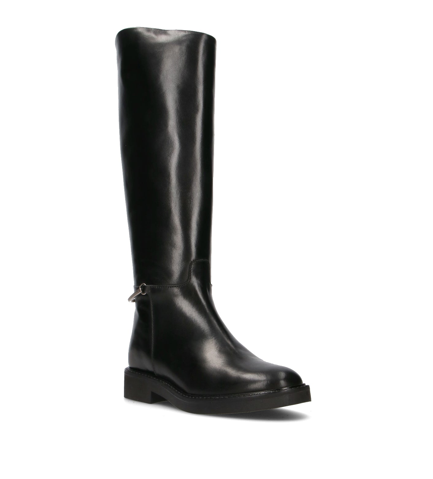 PHIL MELVIS Stivale donna nero in pelle