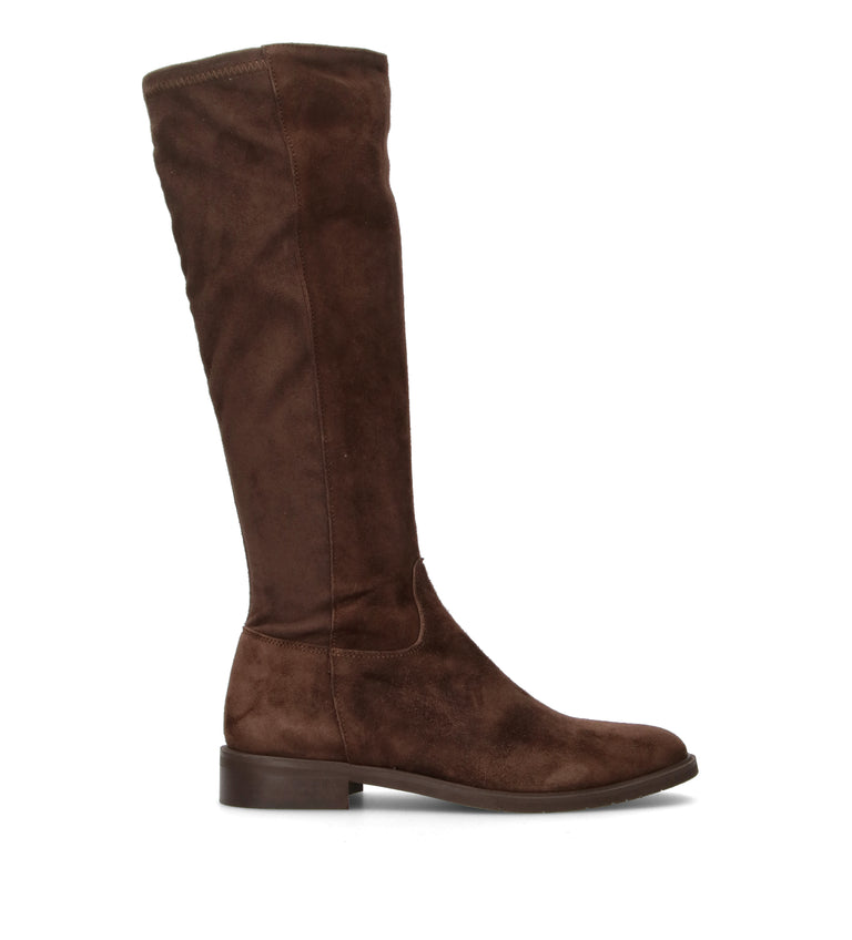 PHIL MELVIS Stivale donna marrone in suede