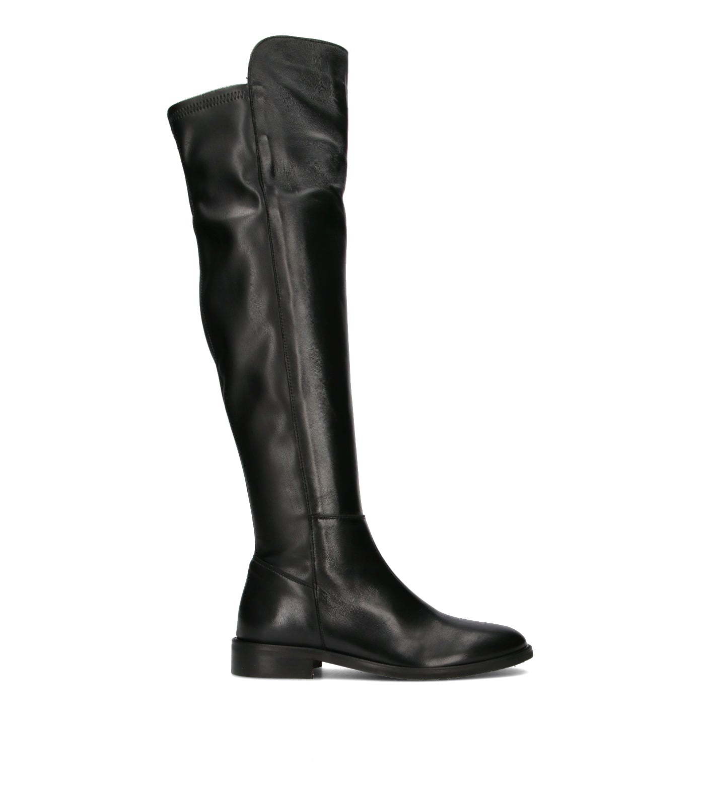 PHIL MELVIS Stivale donna nero in pelle