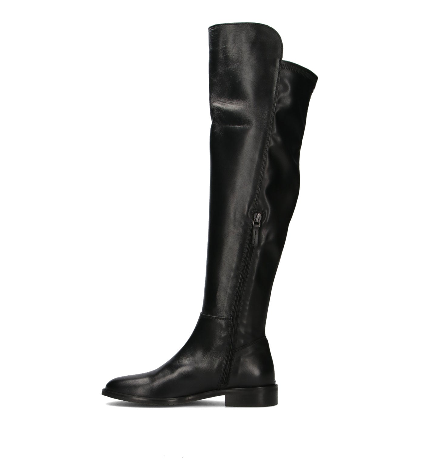PHIL MELVIS Stivale donna nero in pelle