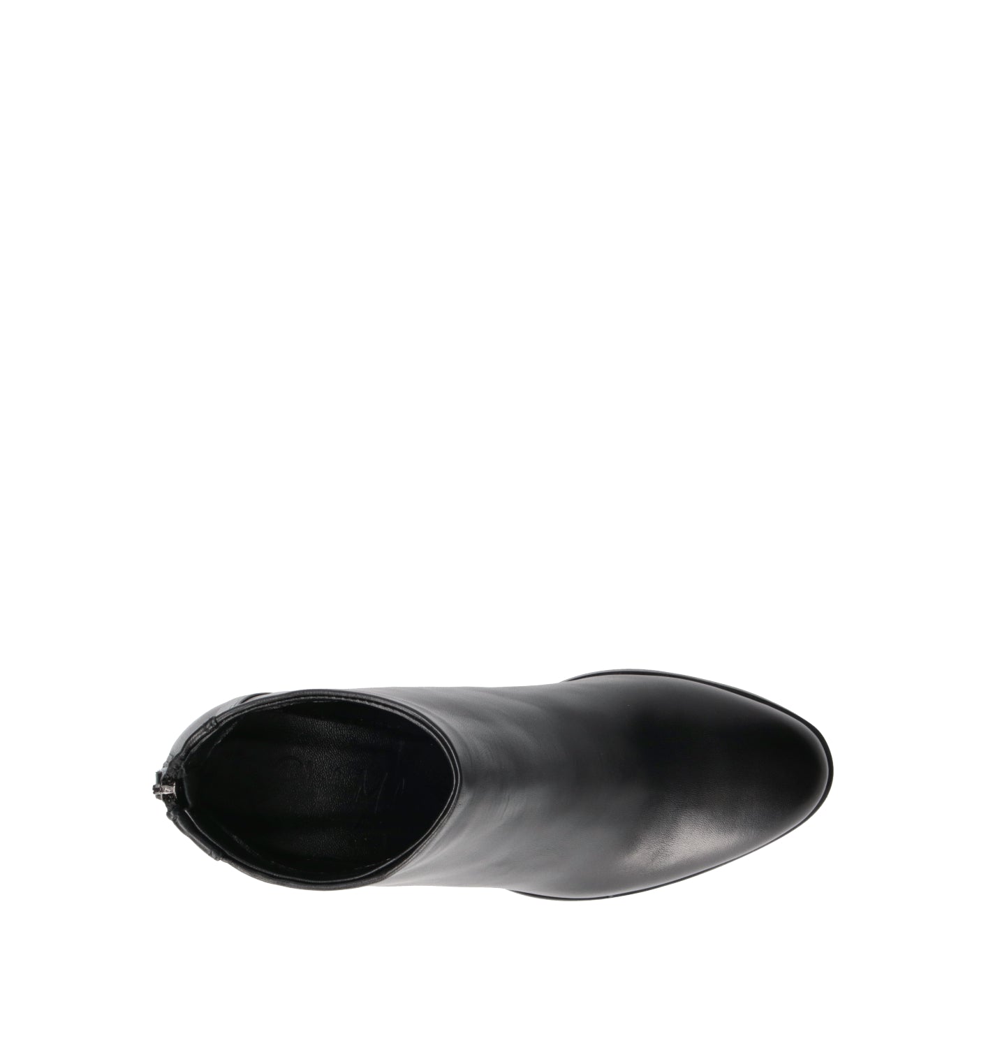 PHIL MELVIS Tronchetto donna nero in pelle