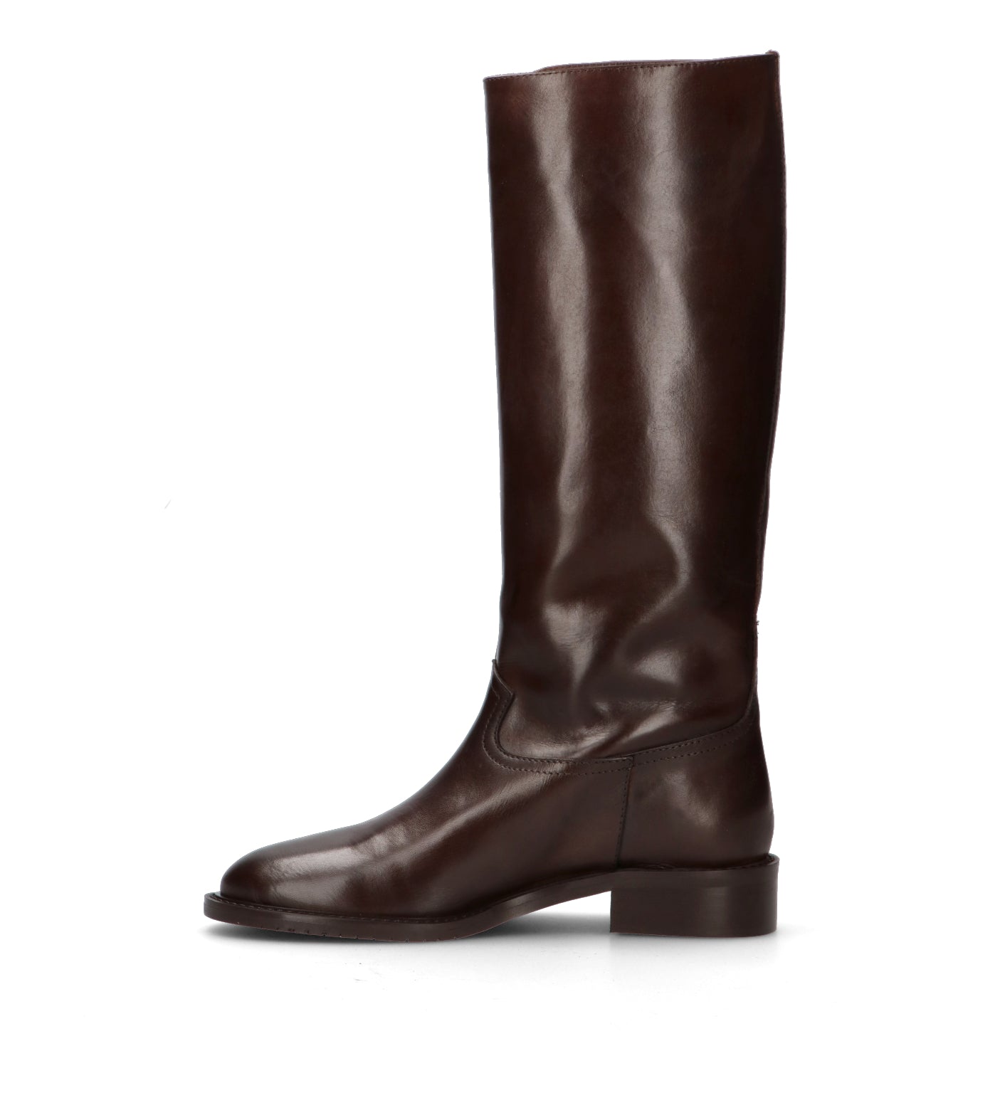 PHIL MELVIS Stivale donna testa di moro in pelle