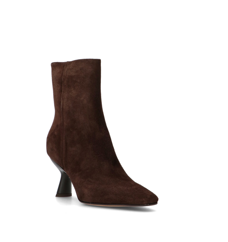 PHIL MELVIS Tronchetto donna testa di moro in suede