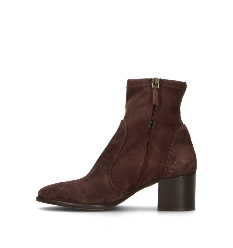 PHIL MELVIS Tronchetto donna testa di moro in suede