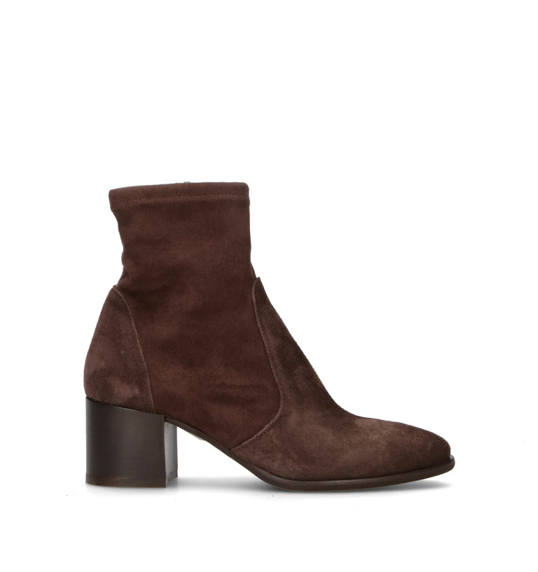 PHIL MELVIS Tronchetto donna testa di moro in suede