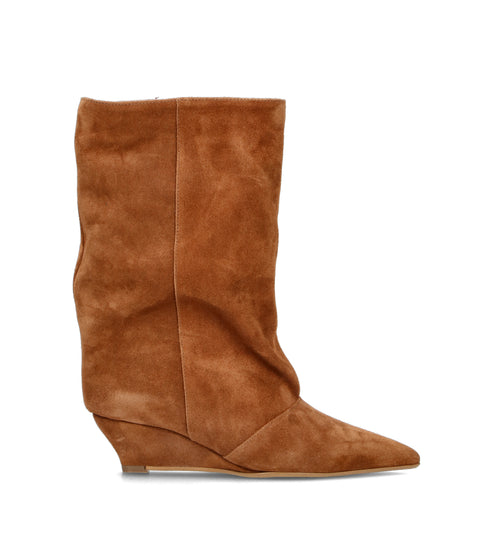 PHIL MELVIS Stivale donna cuoio in suede