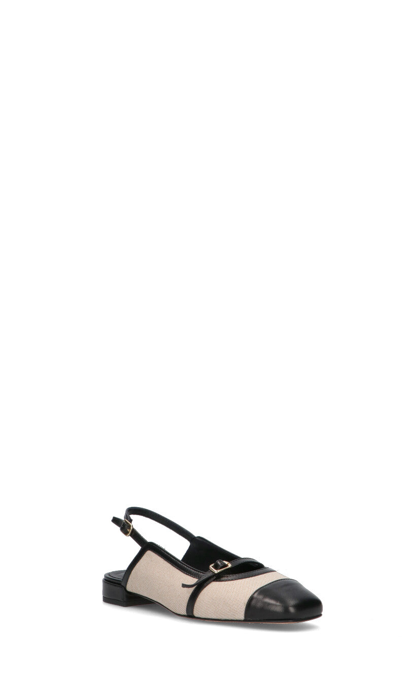 PHIL MELVIS Slingback donna corone/nera in pelle