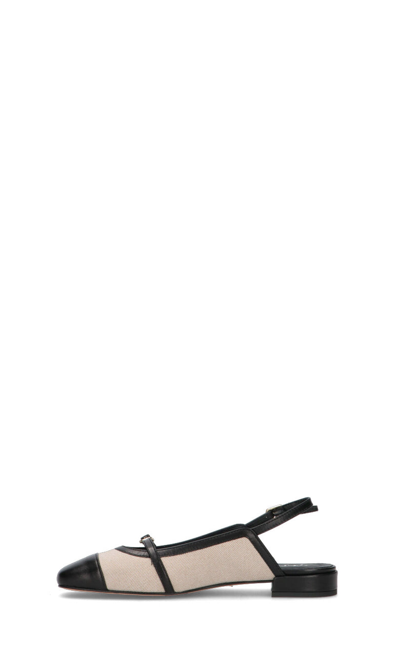 PHIL MELVIS Slingback donna corone/nera in pelle