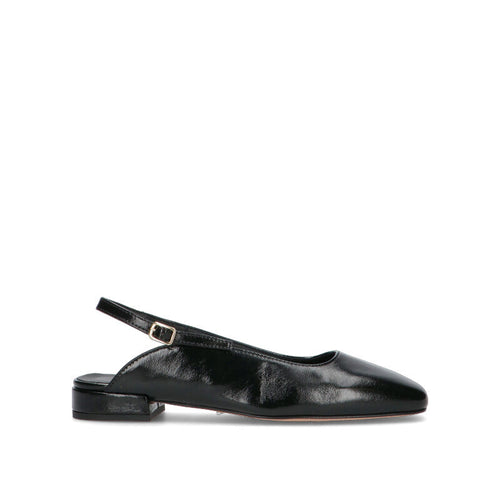 PHIL MELVIS Slingback donna nera in pelle