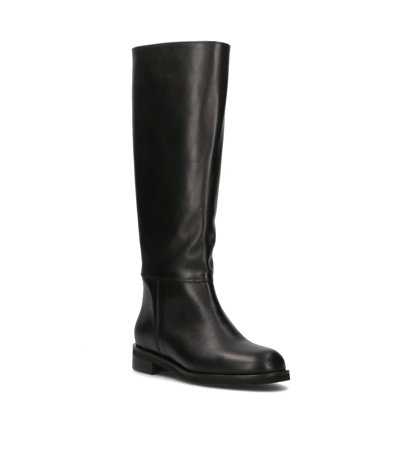 PHIL MELVIS Stivale donna nero in pelle