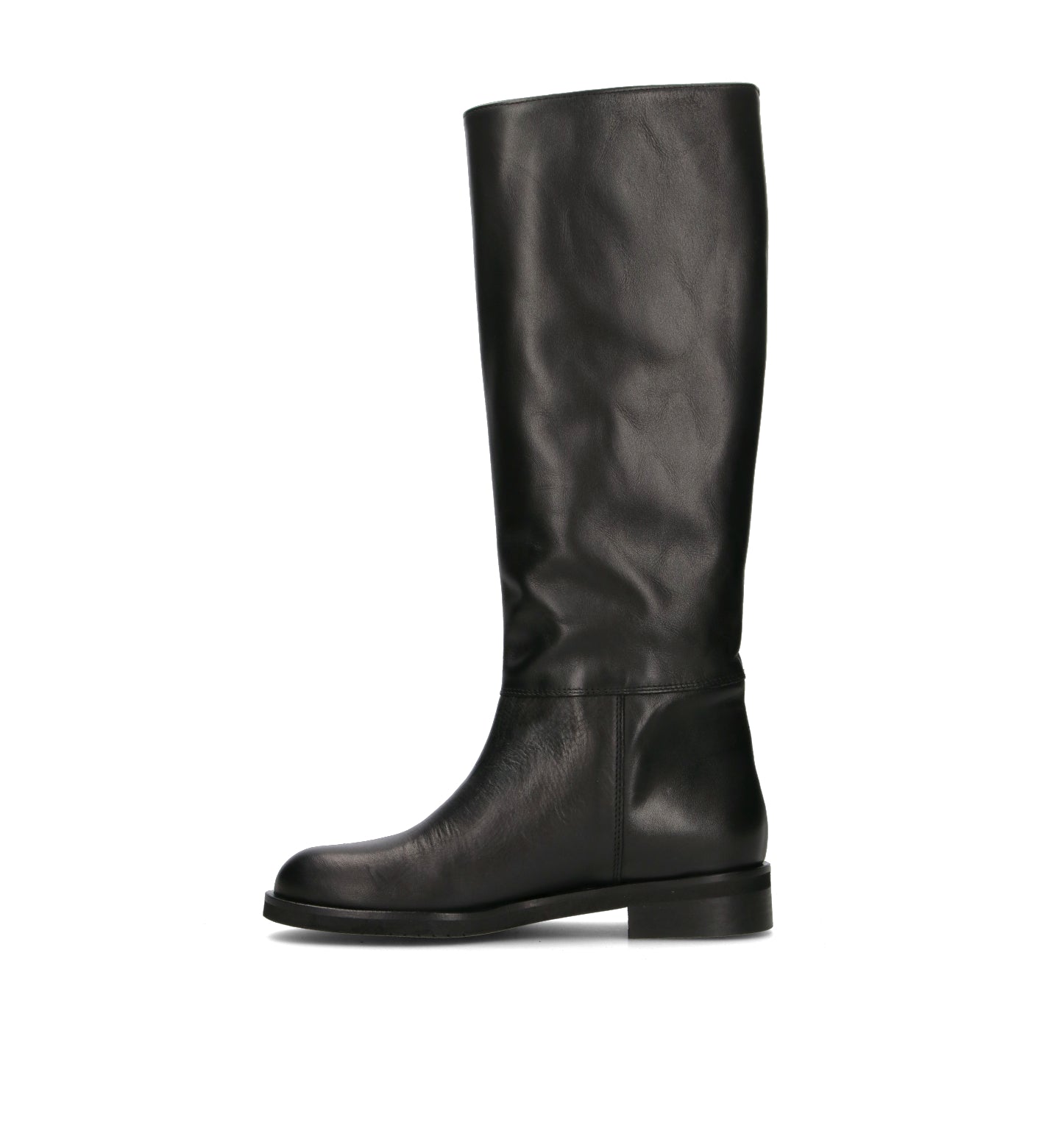 PHIL MELVIS Stivale donna nero in pelle