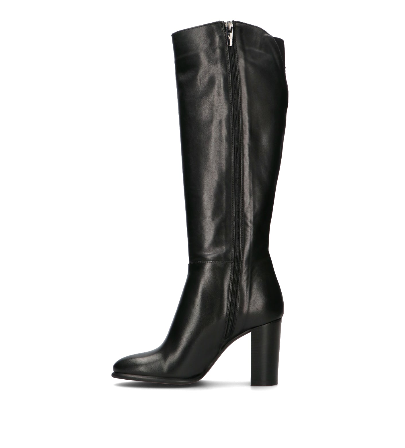 PHIL MELVIS Stivale donna nero in pelle