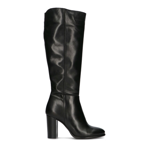 PHIL MELVIS Stivale donna nero in pelle