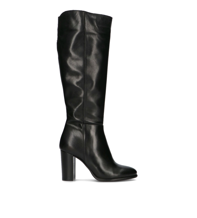 PHIL MELVIS Stivale donna nero in pelle