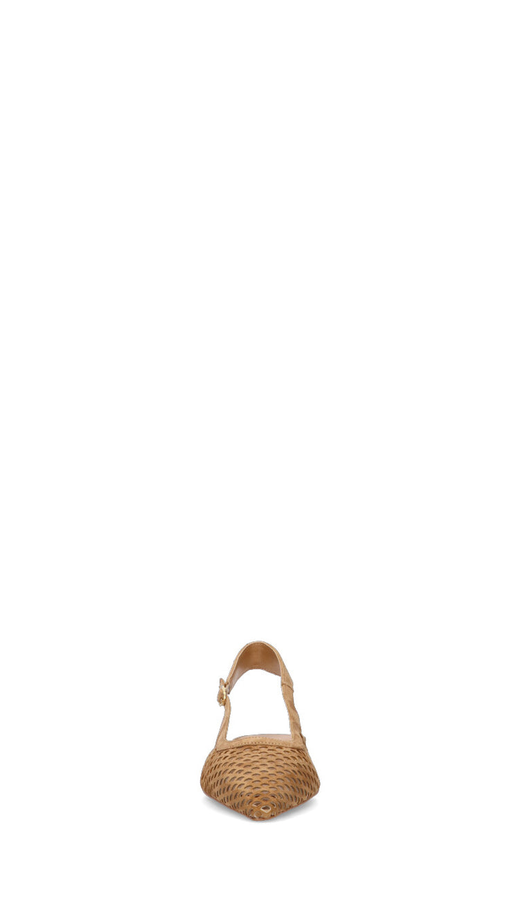 PHIL MELVIS Slingback donna cammello in suede
