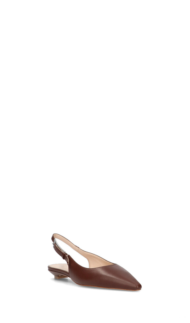 PHIL MELVIS Slingback donna cacao in pelle