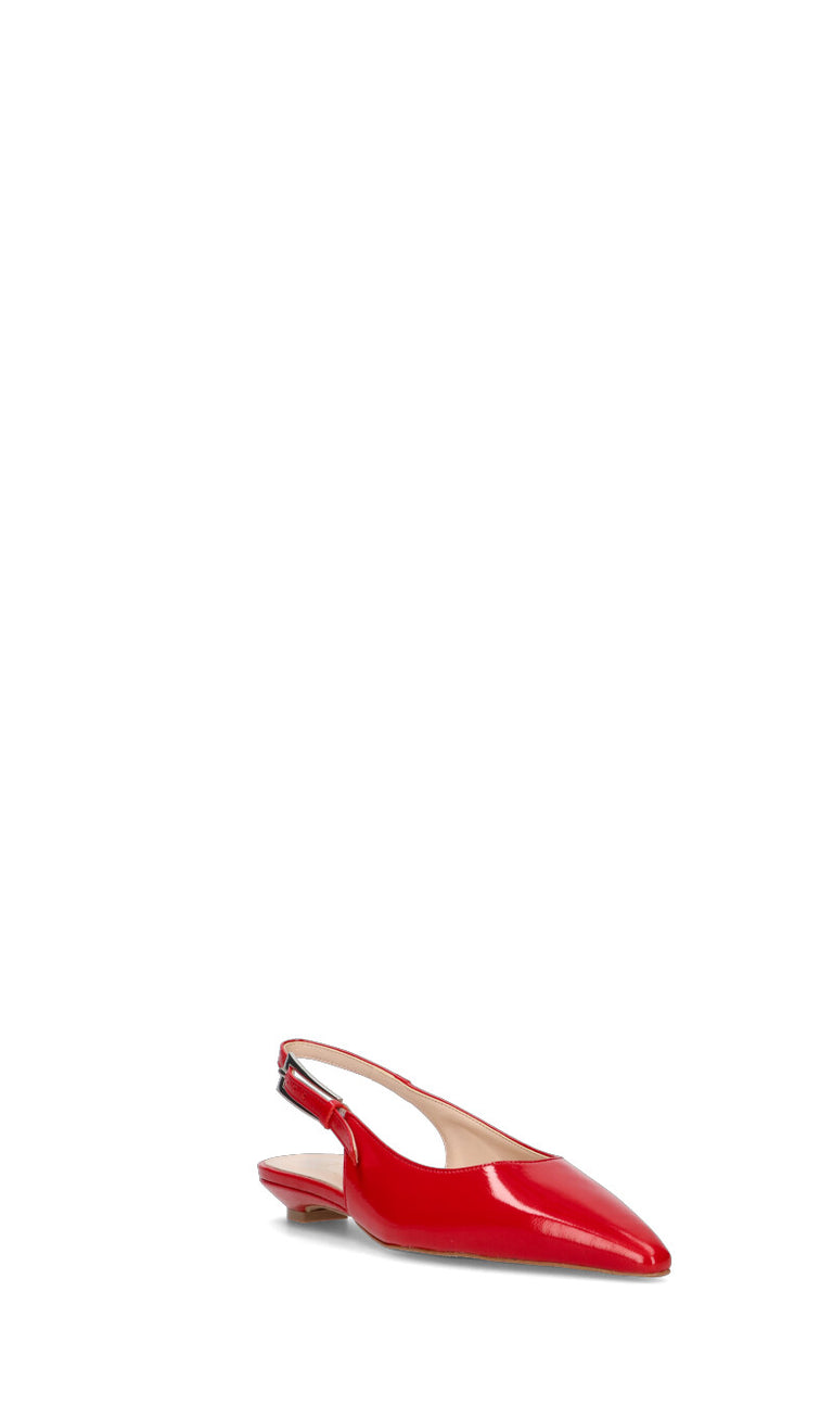 PHIL MELVIS Slingback donna rossa in pelle