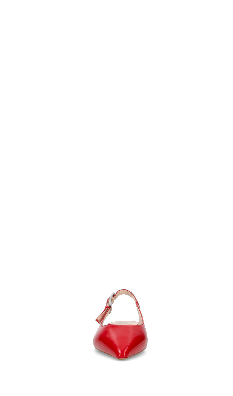 PHIL MELVIS Slingback donna rossa in pelle