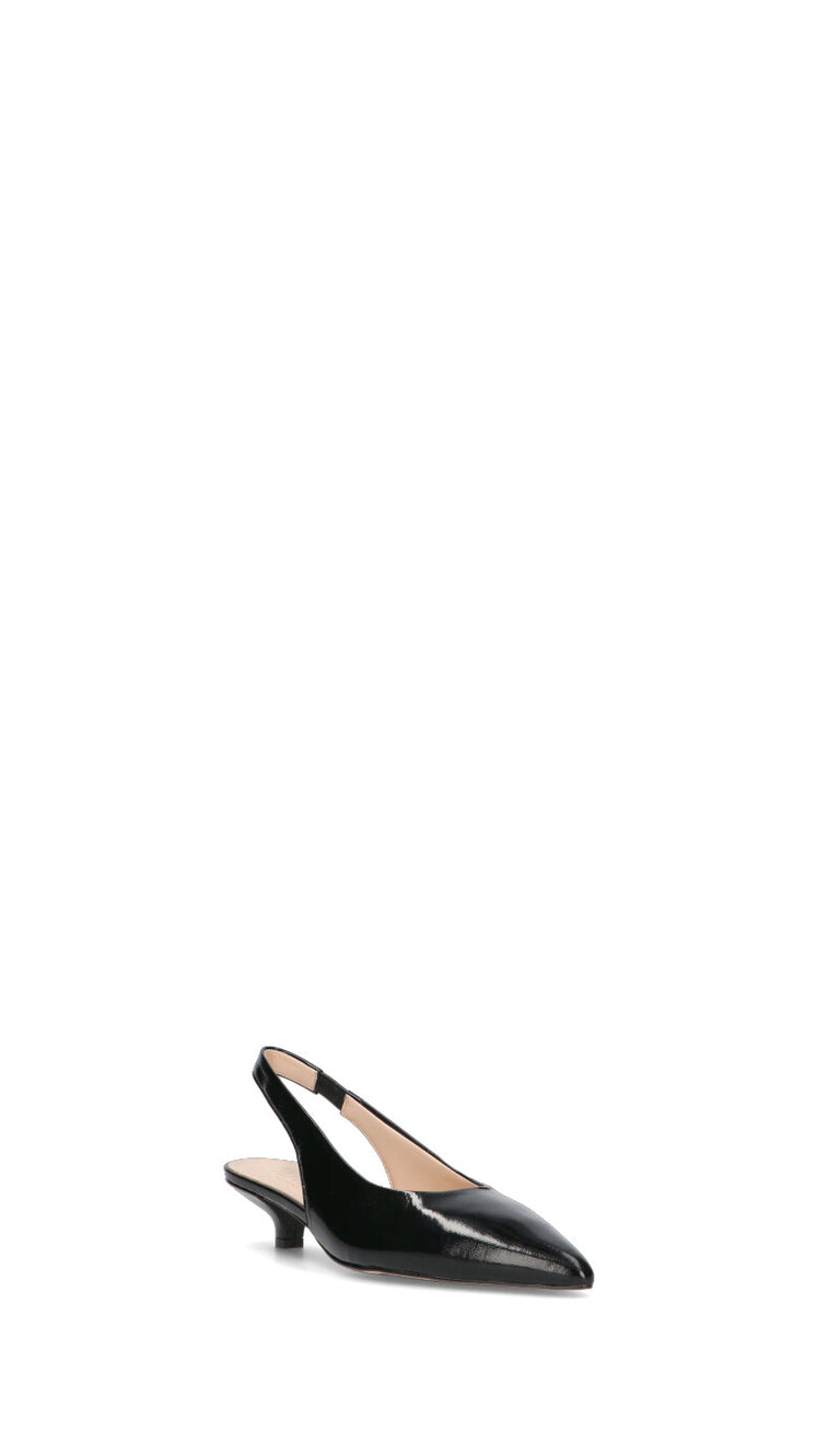 PHIL MELVIS Slingback donna nera in pelle