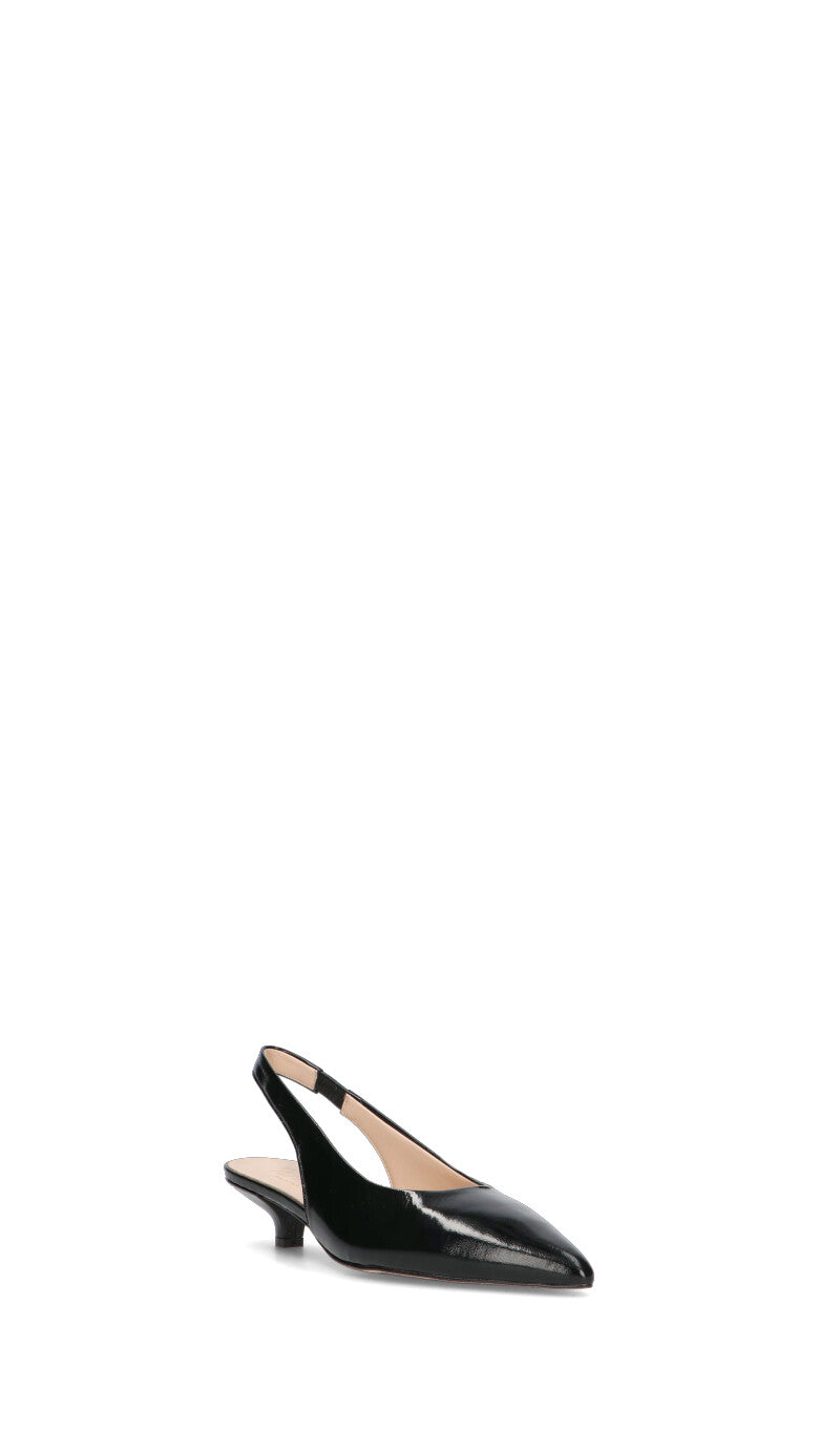 PHIL MELVIS Slingback donna nera in pelle